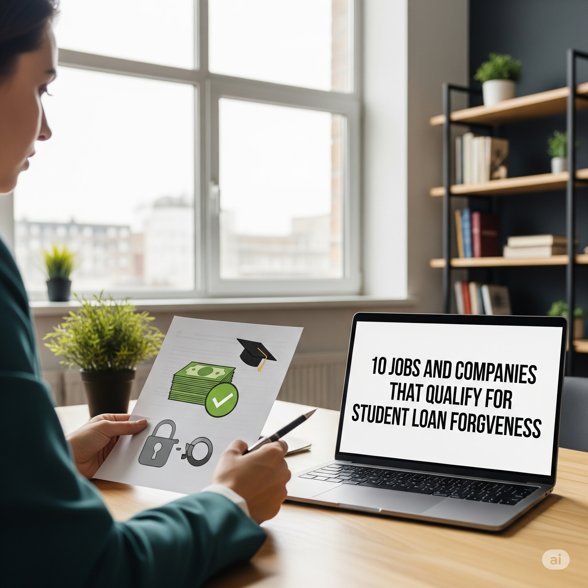 10 Jobs and Companies That Qualify for Student Loan Forgiveness