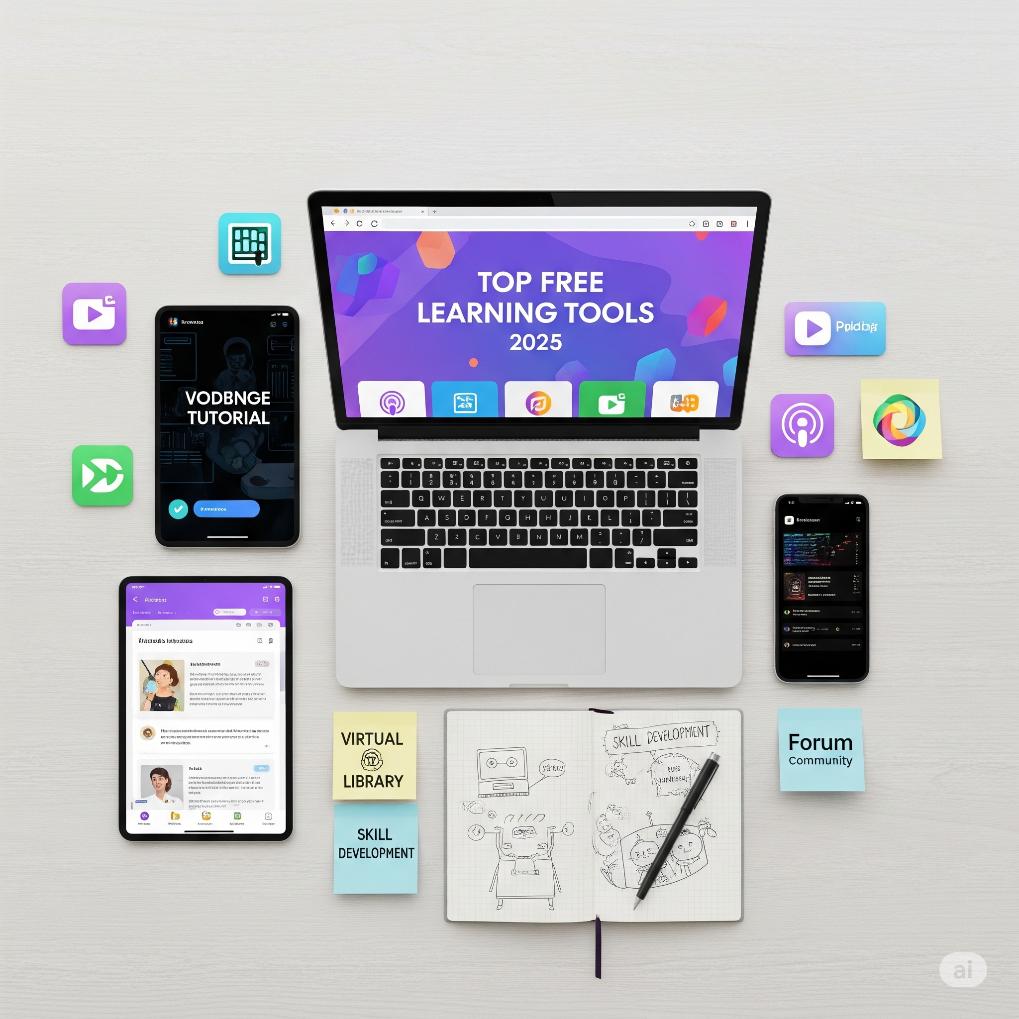 The Best Free Tools for Learning a New Skill in 2025